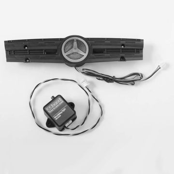 RC4WD Ambient Light Grill Logo W/Strobe Effect Unit For Mercedes-Benz Arocs Tipper Truck(B) (VVV-C0534)