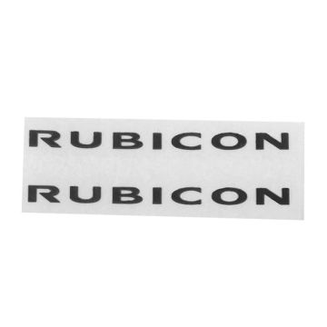 RC4WD Front Hood Logo For 1/18 Gelande Ii RTR W/Black Rock Body (Black) (VVV-C0578)