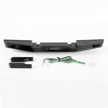 RC4WD Front Winch Bumper W/Led Lights For Traxxas TRX-4 '79 Bronco Ranger XLT (Black) (VVV-C0606)