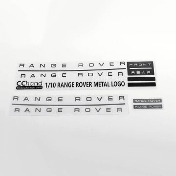 RC4WD Metal Emblem Set For Js Scale 1/10 Range Rover Classic Body (VVV-C0650)