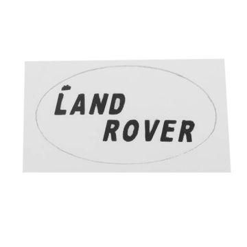 RC4WD Rear Logo Decal For Js Scale 1/10 Range Rover Classic Body (VVV-C0651)