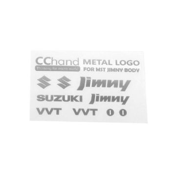 RC4WD Metal Emblems MST 1/10 CMX W/ Jimny J3 Body (Silver) (VVV-C0656)