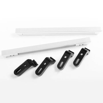 RC4WD Tonfa Side Sliders For Traxxas Mercedes-Benz G Trucks (Silver) (VVV-C0974)