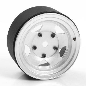RC4WD Seren 2.2" Beadlock Wheels W/ Center Caps (Silver) (VVV-C1013)