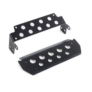 RC4WD Steel Steering Guard For RC4WD Gelande Ii 2015 Land Rover Defender D90 (Black) (Pick-Up/Suv) (VVV-C1083)