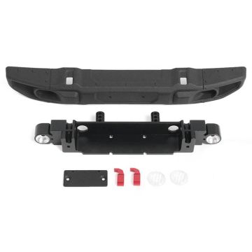 RC4WD OEM Wide Front Bumper W/License Plate Holder For Axial 1/10 SCX10 Iii Jeep (Glad/Wrang) (VVV-C1105)