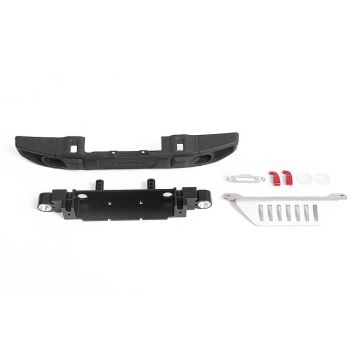 RC4WD OEM Wide Front Winch Bumper W/Steering Guard For Axial 1/10 SCX10 Iii Jeep (Gladiator/Wrang) (VVV-C1108)