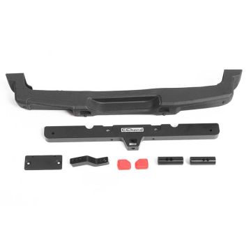 RC4WD OEM Rear Bumper W/ Tow Hook + License Plate Holder For Axial 1/10 SCX10 Iii Jeep Jlu Wrangler (VVV-C1113)