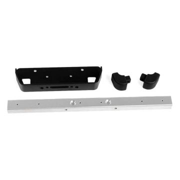 RC4WD Classic Front Winch Bumper For RC4WD Gelande Ii 2015 Land Rover Defender D90 (Silver) (VVV-C1118)