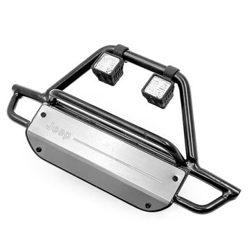 RC4WD Ks Steel Front Bumper W/ Lights For Axial 1/10 SCX10 Iii Jeep (Gladiator/Wrangler) (VVV-C1140)