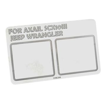 RC4WD Mirror Decals For Axial 1/10 SCX10 Iii Jeep (Gladiator/Wrangler) (VVV-C1141)
