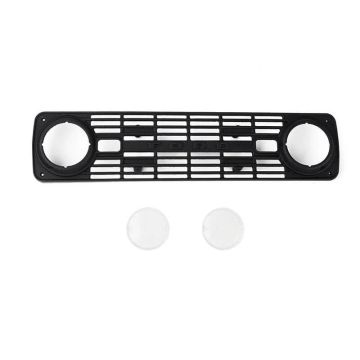 RC4WD Front Grille & Lenses For Axial SCX10 Iii Early Ford Bronco (Black) (VVV-C1269)