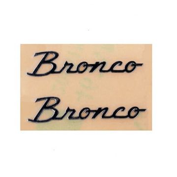 RC4WD Body Decals For Traxxas TRX-4 2021 Ford Bronco (Black) (VVV-C1330)