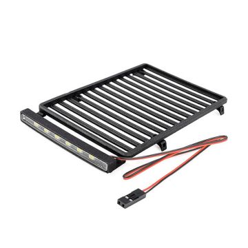 RC4WD Flat Roof Rack W/ Led For Axial SCX24 Jeep Wrangler Jlu (VVV-C1361)