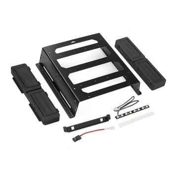 RC4WD Rear Bed Rack & Tool Box W/Light Bar For Vanquish Vs4-10 Phoenix (VVV-C1389)