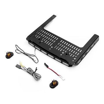 RC4WD Roof Rack W/ Light Bar & Warning Light For Traxxas Trx (VVV-C1437)