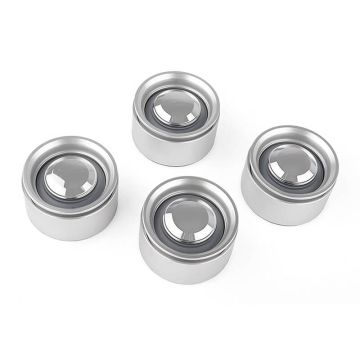 RC4WD Steam Roller 1.55" Aluminium Cap Wheels (4) (VVV-C1471)