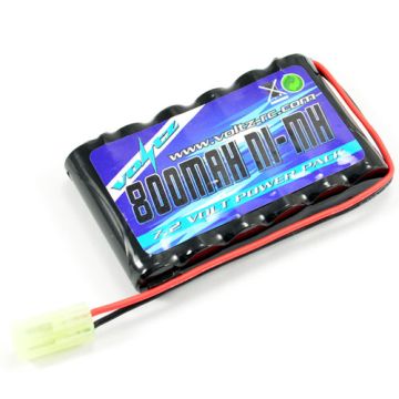 Voltz Hobby 7.2V 800mAh Flat AA Battery Mini Tamiya Plug (VZ0064)
