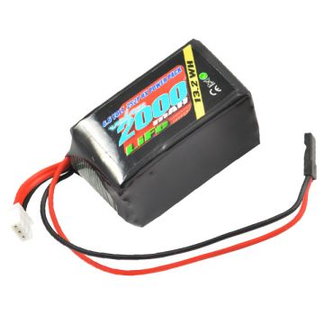 Voltz 2000mAh 2S 6.6V RX LiFE Hump Battery Pack (VZ0251)