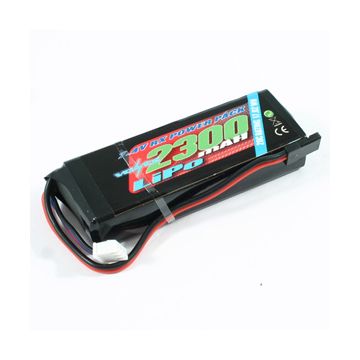 Voltz 2300mAh 2S 7.4V RX LiPO Straight Battery Pack (VZ0270)