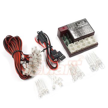 Yeah Racing 2 Channel Programmable LED Lighting System (LK-0034)