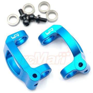 Yeah Racing Aluminium C-Hub Set Tamiya M07 Blue (TAMC-029BU)