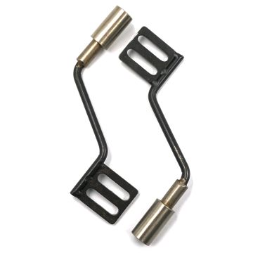 Yeah Racing Metal Exhaust Tail Pipe TRX4 Defender/Axial SCX10 II/Element Enduro (TRX4-078)