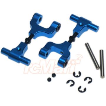 Yeah Racing Aluminum Adjustable Rear Upper Arm Set Tamiya TT02 (TT02-004BU)