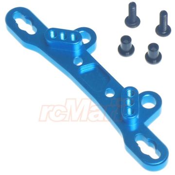Yeah Racing Aluminum Front / Rear Damper Stay (TT02-008BU)
