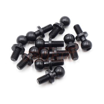 Yeah Racing Steel 4.8mm Ballstud M3 5mm Thread 10pcs (YA-0562)