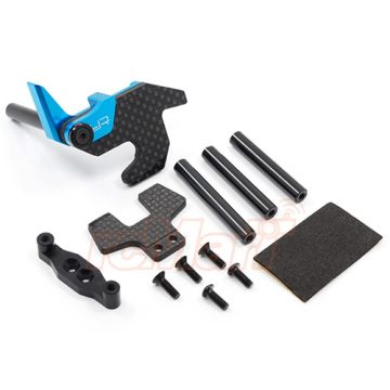 Yeah Racing Aluminium & Graphite Battery Mount For Tamiya M05 (TAMC-015BU)