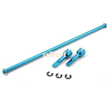 Yeah Racing Aluminium Modified Main Drive Shaft Tamiya TA01 / Top Force (TA01-134BU)