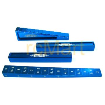 Yeah Racing Chassis Setting Kit Blue for 1:10 & 1:8 On Road (YT-0025BU)