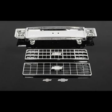 RC4WD Chevrolet Blazer & K10 Chrome Front Grill W/Optional I (Z-B0124)