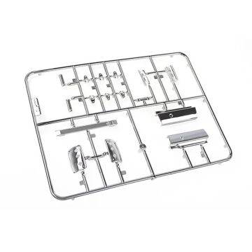 RC4WD 1985 Toyota 4Runner & 19 87 Toyota Xtracab Chrome Parts (Z-B0193)