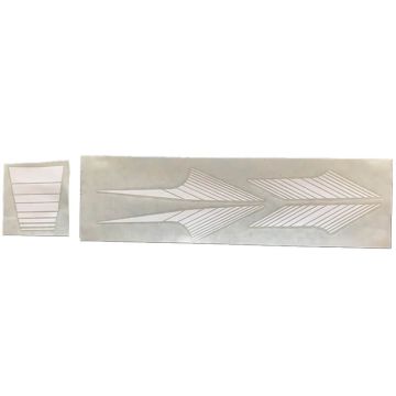 RC4WD Classic Stripes For 1985 4Runner Sheet (White) (Z-B0212)