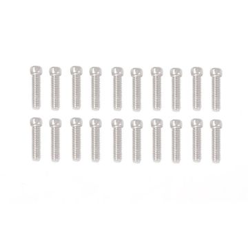 RC4WD Scale Hex Head Bolts (M2 X 8mm) Silver (Z-S0067)