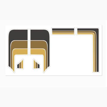 RC4WD Toyota 79-81 Body Decals (Brown) (Z-S0132)