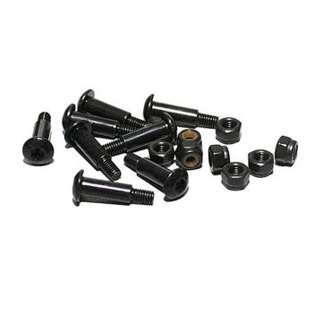 RC4WD Leaf Spring Shoulder Screws (Black) (Z-S0275)