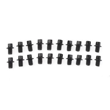 RC4WD Miniature Scale Hex Bolts (M1.6 X 2mm) (Black) (Z-S0289)