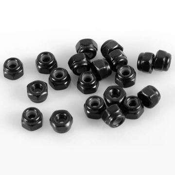RC4WD Nylock Nuts M2.5 (Black) (Z-S0512)