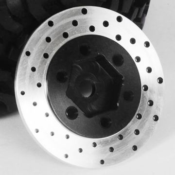 RC4WD 1.9"/2.2" 6 Lug Steel Wheel Hex Hub With Brake Rotor (Z-S0530)