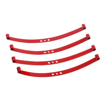 RC4WD Red Super Soft Flex Leaf Springs (4) (Z-S0570)