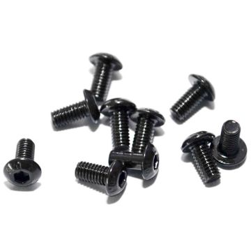 RC4WD Steel Button Head Cap Screws M3 X 6mm (10) (Z-S0651)