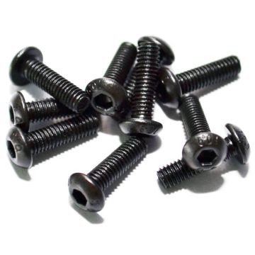 RC4WD Steel Button Head Cap Screws M3 X 10mm (10) (Z-S0653)