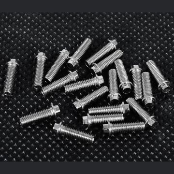 RC4WD Miniature Scale Hex Bolts (M3X10mm) (Silver) (Z-S0693)