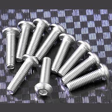 RC4WD Button Head Cap Screws M3 X 12mm (10) (Z-S0721)