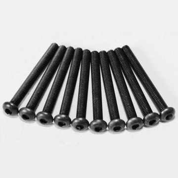 RC4WD Steel Button Head Cap Screws M3 X 25mm (10) (Z-S0748)