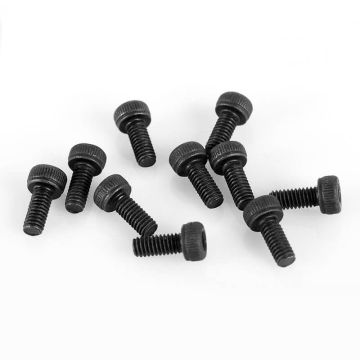 RC4WD Steel Socket Head Cap Screws M2.5 X 6mm (10) (Z-S0855)