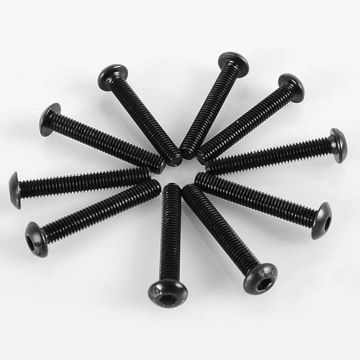 RC4WD Steel Button Head Cap Screws M3 X 20mm (10) (Z-S0895)